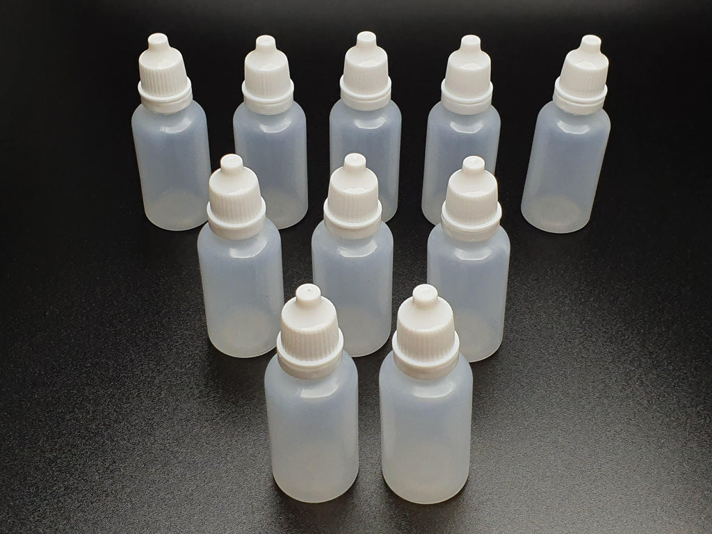 17ml Squeezable Dropper Bottles and Steel Agitators Vallejo Style - Hobby Heaven