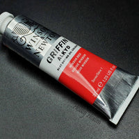 Winsor & Newton Griffin Alkyd Oil Winsor Red Colour 37ml Tube - Hobby Heaven