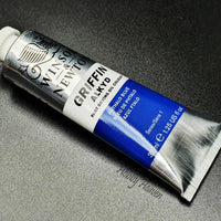Winsor & Newton Griffin Alkyd Oil Phthalo Blue Colour 37ml Tube - Hobby Heaven