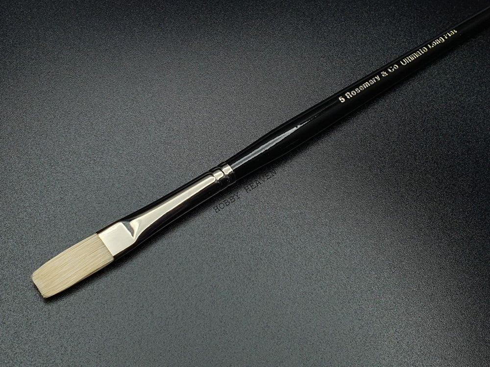 Rosemary & Co Pure Ultimate Bristle Long Flat Brushes Series - Hobby Heaven