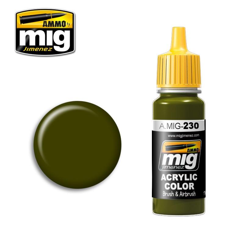 A.MIG-0230 CAMO GREEN AMMO By MIG - Hobby Heaven