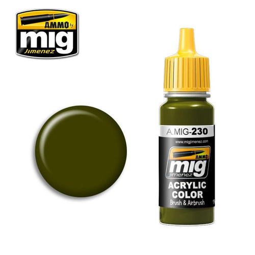 A.MIG-0230 CAMO GREEN AMMO By MIG - Hobby Heaven