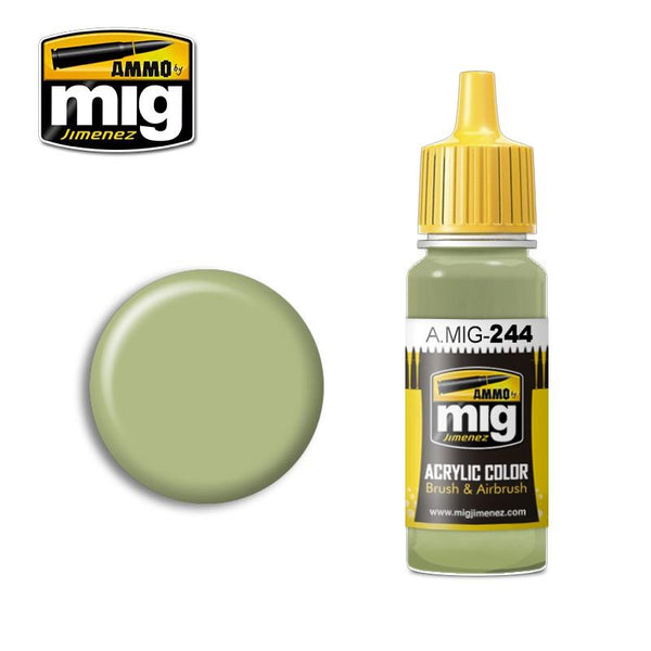 A.MIG-0244 DUCK EGG GREEN  AMMO By MIG - Hobby Heaven