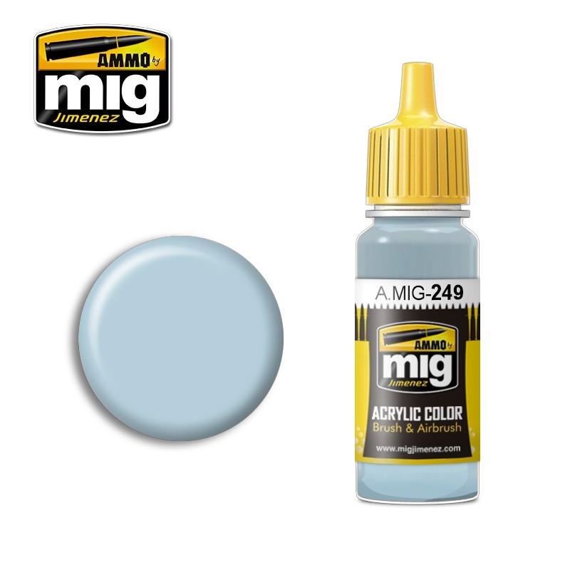 A.MIG-0249 LIGHT BLUE AMMO By MIG - Hobby Heaven