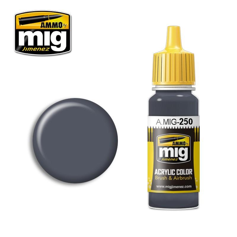A.MIG-0250 NIGHT BLUE GREY AMMO By MIG - Hobby Heaven