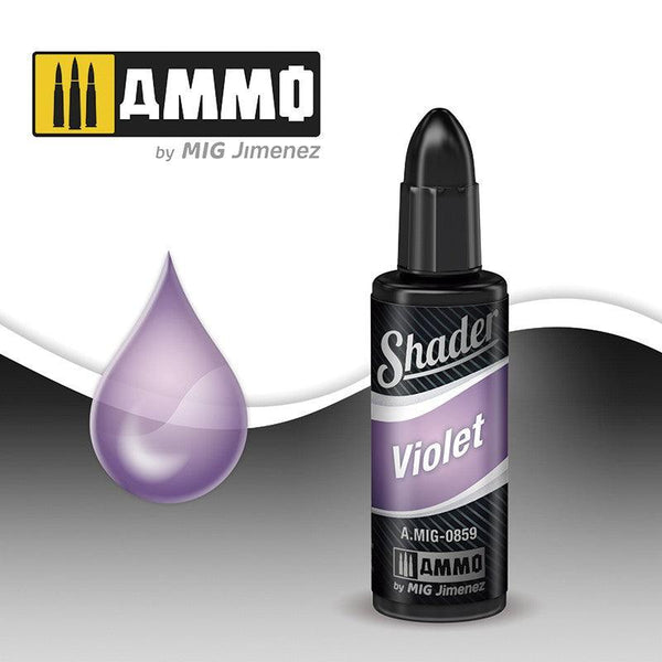 A.MIG-0859 VIOLET SHADER AMMO By MIG - Hobby Heaven