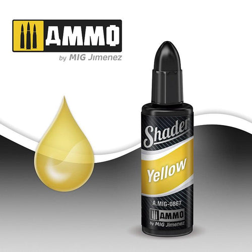 A.MIG-0867 YELLOW SHADER AMMO By MIG - Hobby Heaven