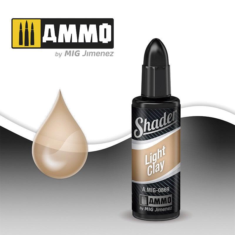 A.MIG-0869 LIGHT CLAY SHADER AMMO By MIG - Hobby Heaven