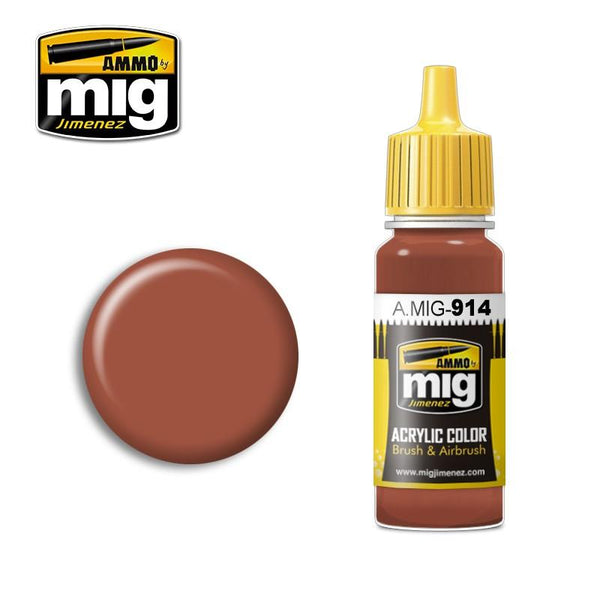 A.MIG-0914 RED BROWN LIGHT AMMO By MIG - Hobby Heaven
