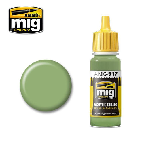 A.MIG-0917 LIGHT GREEN  AMMO By MIG - Hobby Heaven