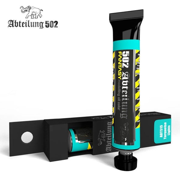Abteilung 502 Turquoise Lights Oil Paint 20ml ABT515 - Hobby Heaven
