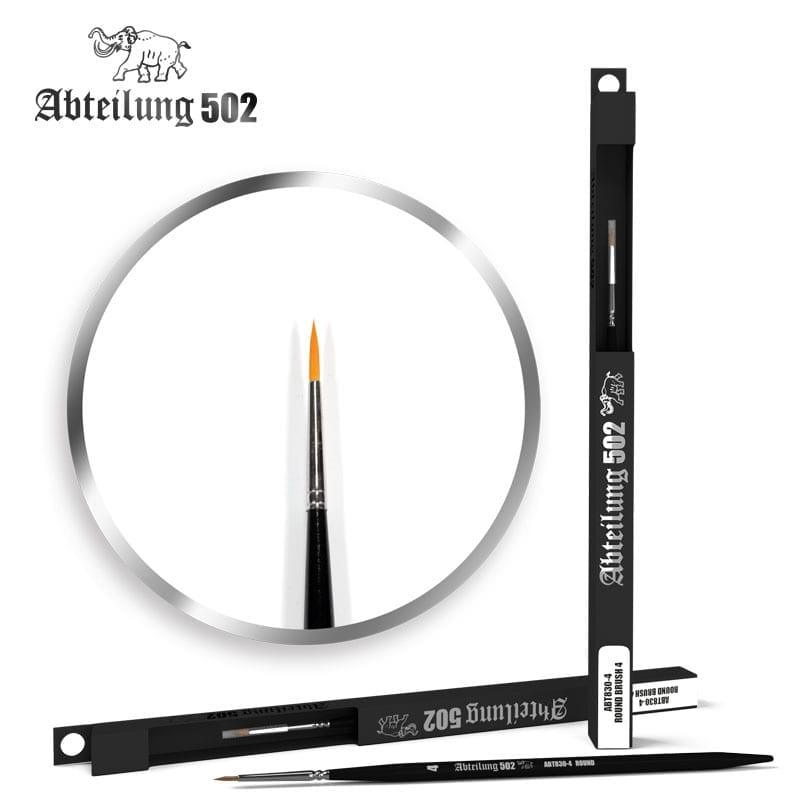 Abteilung 502 Deluxe Synthetic Brushes Range - Hobby Heaven