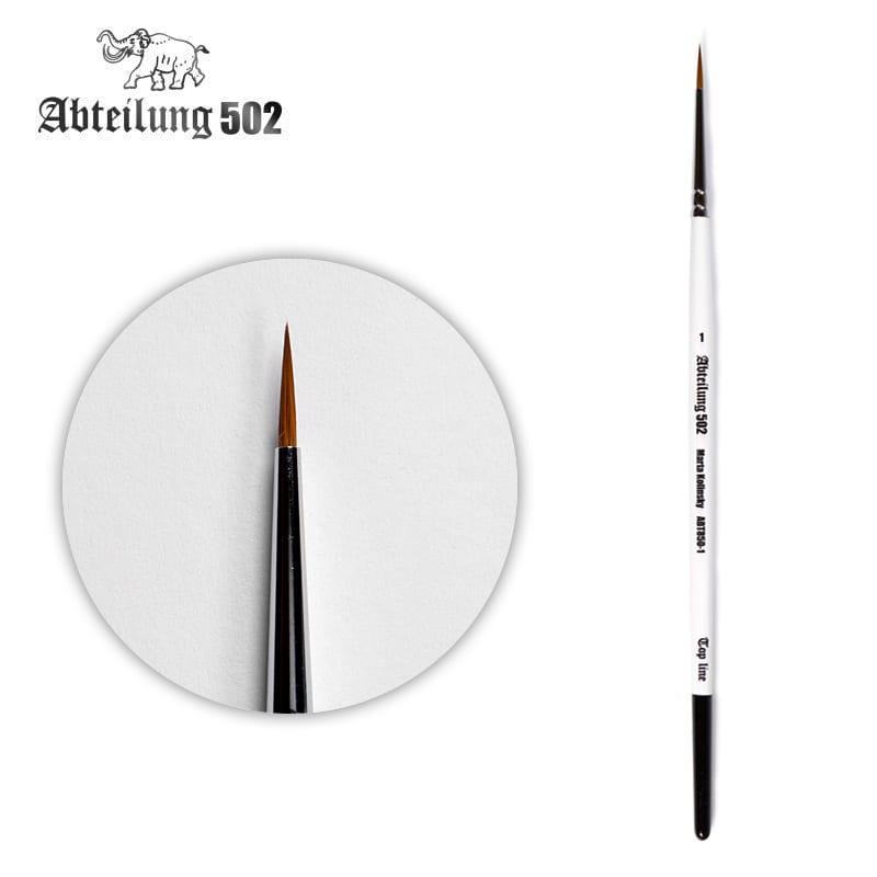 Abteilung 502 TOP LINE Marta Kolinsky Sable Brushes Range - Hobby Heaven