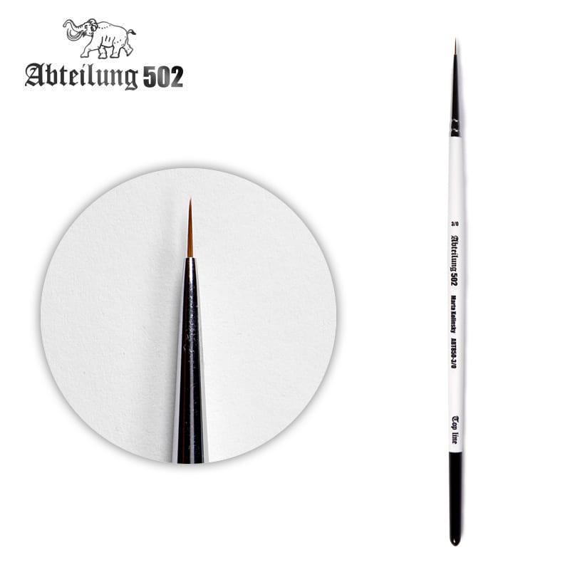 Abteilung 502 TOP LINE Marta Kolinsky Sable Brushes Range - Hobby Heaven