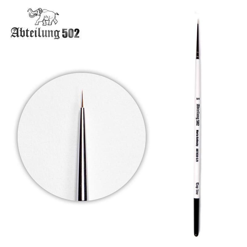 Abteilung 502 TOP LINE Marta Kolinsky Sable Brushes Range - Hobby Heaven