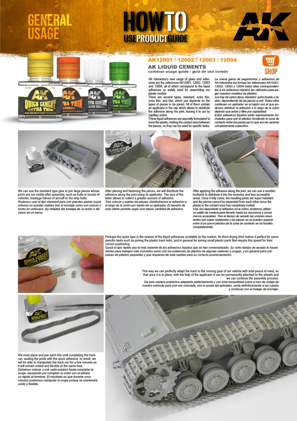 AK Interactive Plastic Cement Standard Density / Glue AK12003 - Hobby Heaven