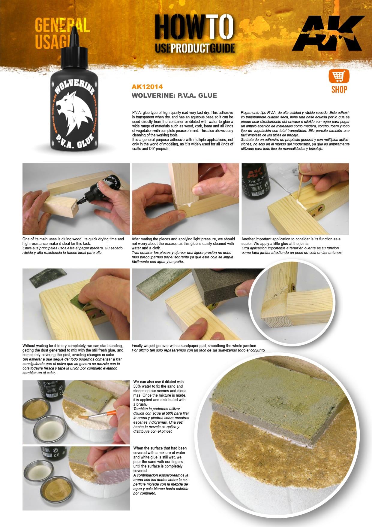 AK Interactive Wolverine PVA Glue AK12014 - Hobby Heaven