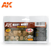 AK Interactive HEAVY MUDDY SET AK077 - Hobby Heaven