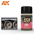 AK078 Damp Earth with a satin finish, replicating damp earth on a model for southern European landscapes.