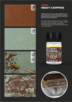 AK Interactive Heavy Chipping Acrylic Fluid 35ml - Hobby Heaven