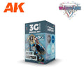 AK Interactive 3g Paints Set Blue Armor AK1063 - Hobby Heaven