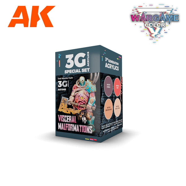 AK Interactive 3g Paints Set Visceral Malformations AK1065 - Hobby Heaven