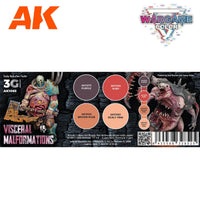 AK Interactive 3g Paints Set Visceral Malformations AK1065 - Hobby Heaven
