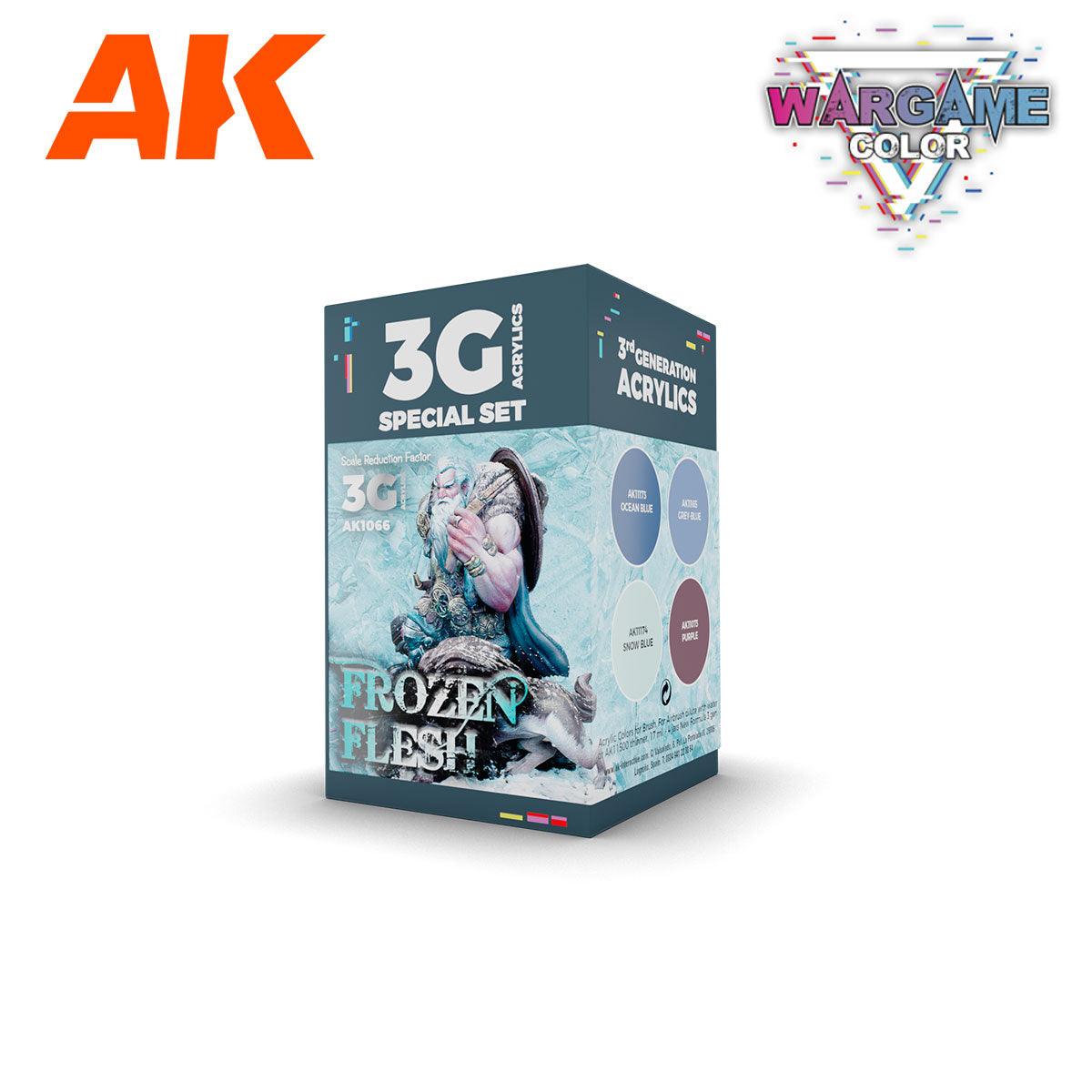 AK Interactive 3g Paints Set Frozen Flesh AK1066 - Hobby Heaven