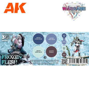 AK Interactive 3g Paints Set Frozen Flesh AK1066 - Hobby Heaven