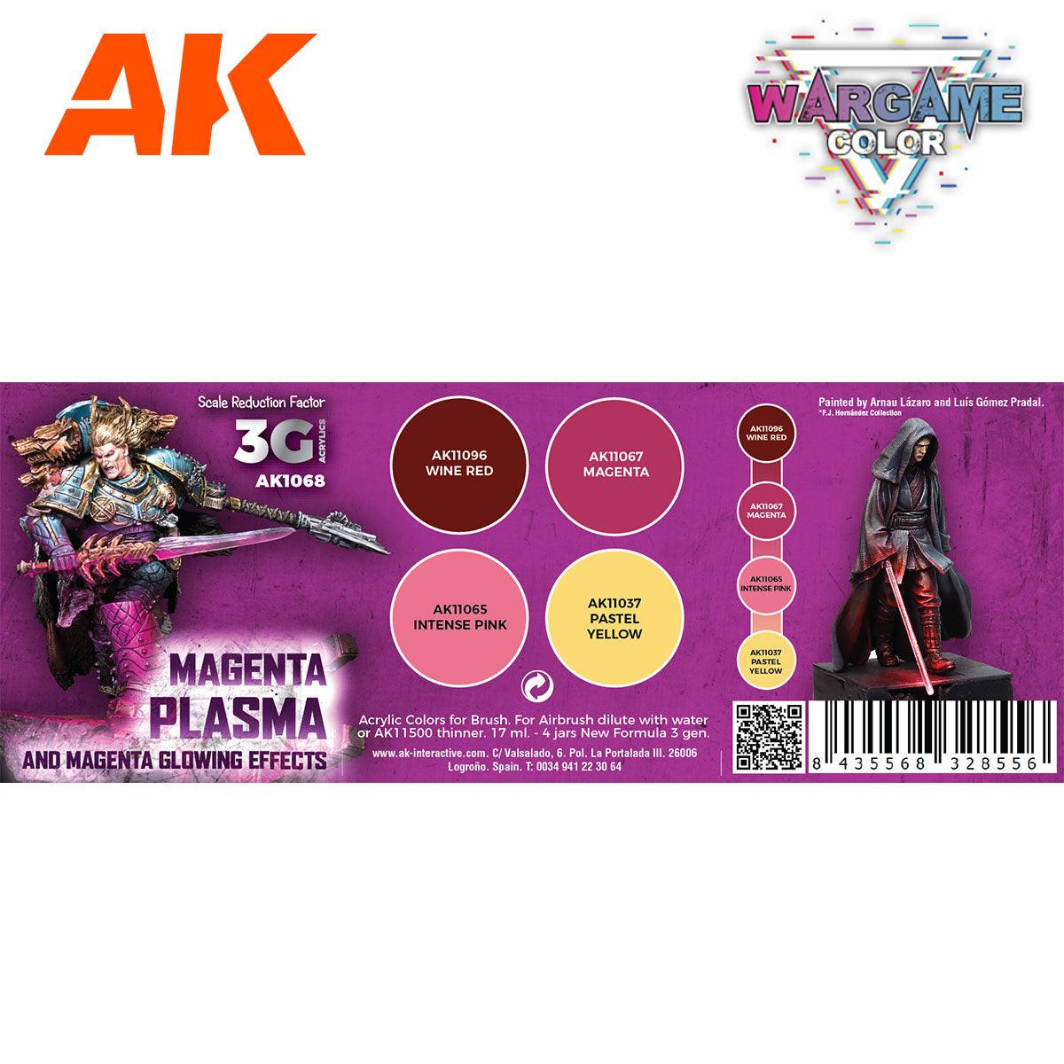 AK Interactive 3g Paints Set Magenta Plasma AK1068 - Hobby Heaven