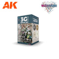 AK Interactive 3g Paints Set Bones AK1069 - Hobby Heaven
