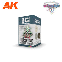 AK Interactive 3g Paints Set Stone and Rock Effects AK1074 - Hobby Heaven
