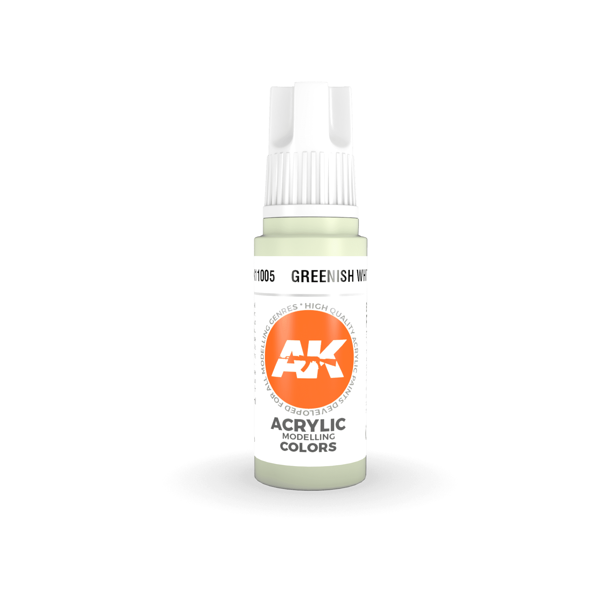 AK Interactive 3rd Greenish White 17ml - Hobby Heaven