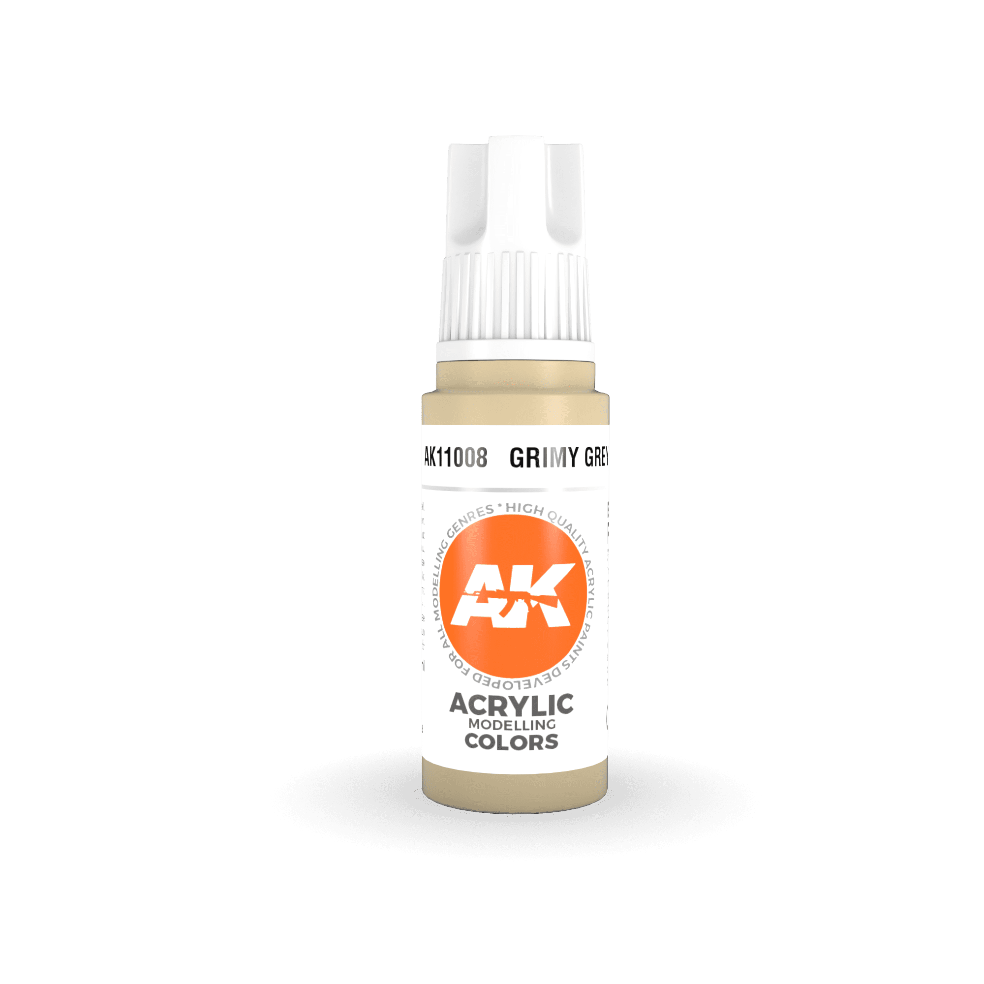 AK Interactive 3rd Gen Grimy Grey 17ml - Hobby Heaven