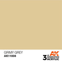 AK Interactive 3rd Gen Grimy Grey 17ml - Hobby Heaven
