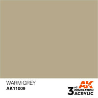 AK Interactive 3rd Gen Warm Grey 17ml - Hobby Heaven