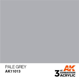 AK Interactive 3rd Gen Pale Grey 17ml - Hobby Heaven