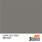 AK Interactive 3rd Gen Dark Sea Grey 17ml - Hobby Heaven