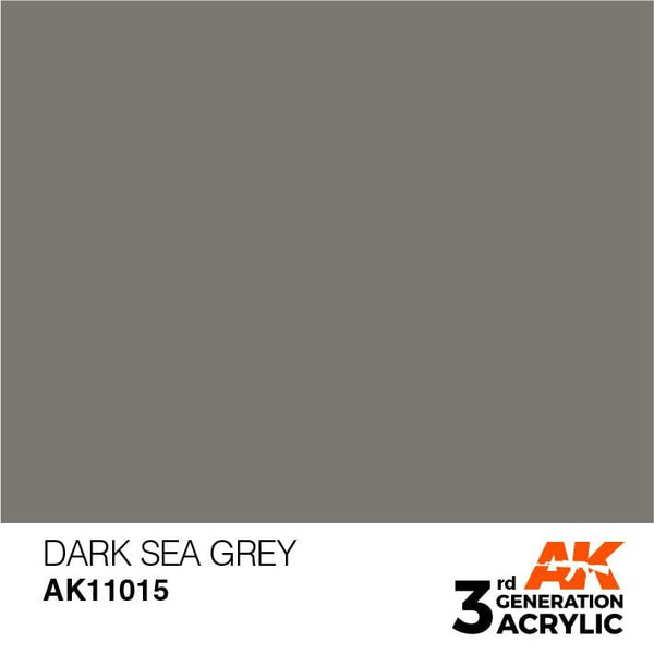 AK Interactive 3rd Gen Dark Sea Grey 17ml - Hobby Heaven