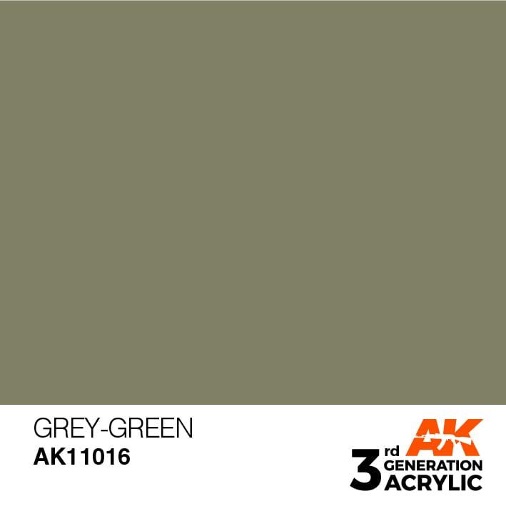 AK Interactive 3rd Gen Grey-Green 17ml - Hobby Heaven
