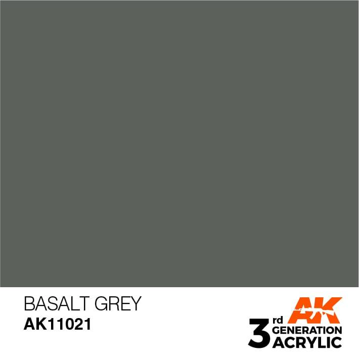 AK Interactive 3rd Gen Basalt Grey 17ml - Hobby Heaven