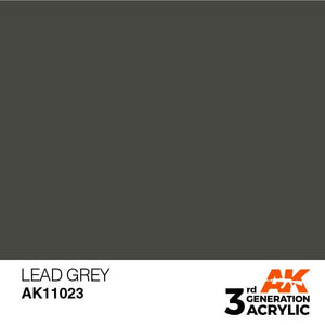 AK Interactive 3rd Gen Lead Grey 17ml - Hobby Heaven