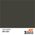 AK Interactive 3rd Gen Ash Grey 17ml - Hobby Heaven