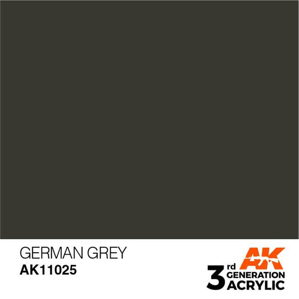 AK Interactive 3rd Gen German Grey 17ml - Hobby Heaven