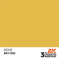 AK Interactive 3rd Gen Beige 17ml - Hobby Heaven