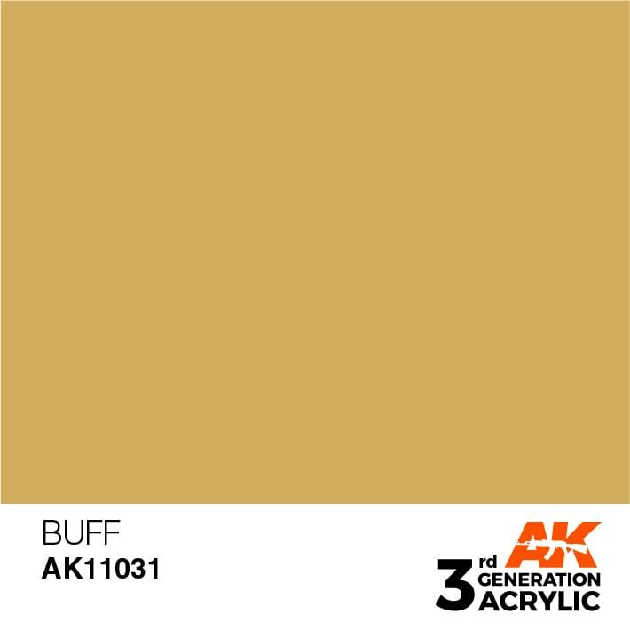 AK Interactive 3rd Gen Buff 17ml - Hobby Heaven