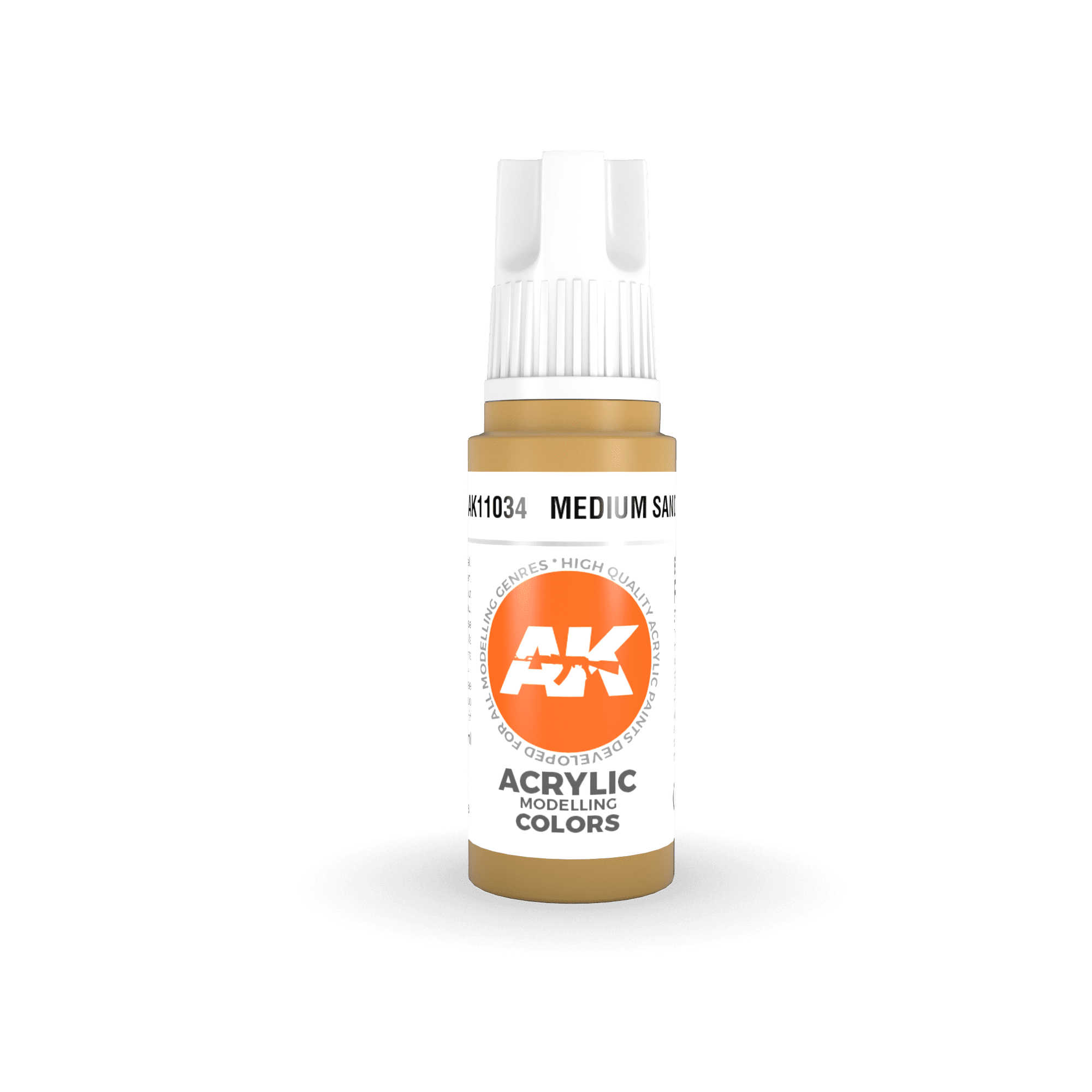 AK Interactive 3rd Gen Medium Sand 17ml - Hobby Heaven