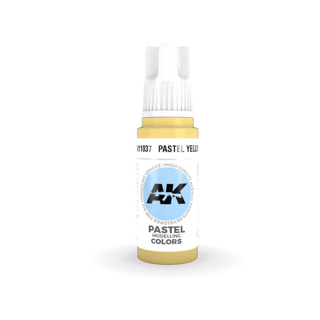 AK Interactive 3rd Gen Pastel Yellow 17ml - Hobby Heaven