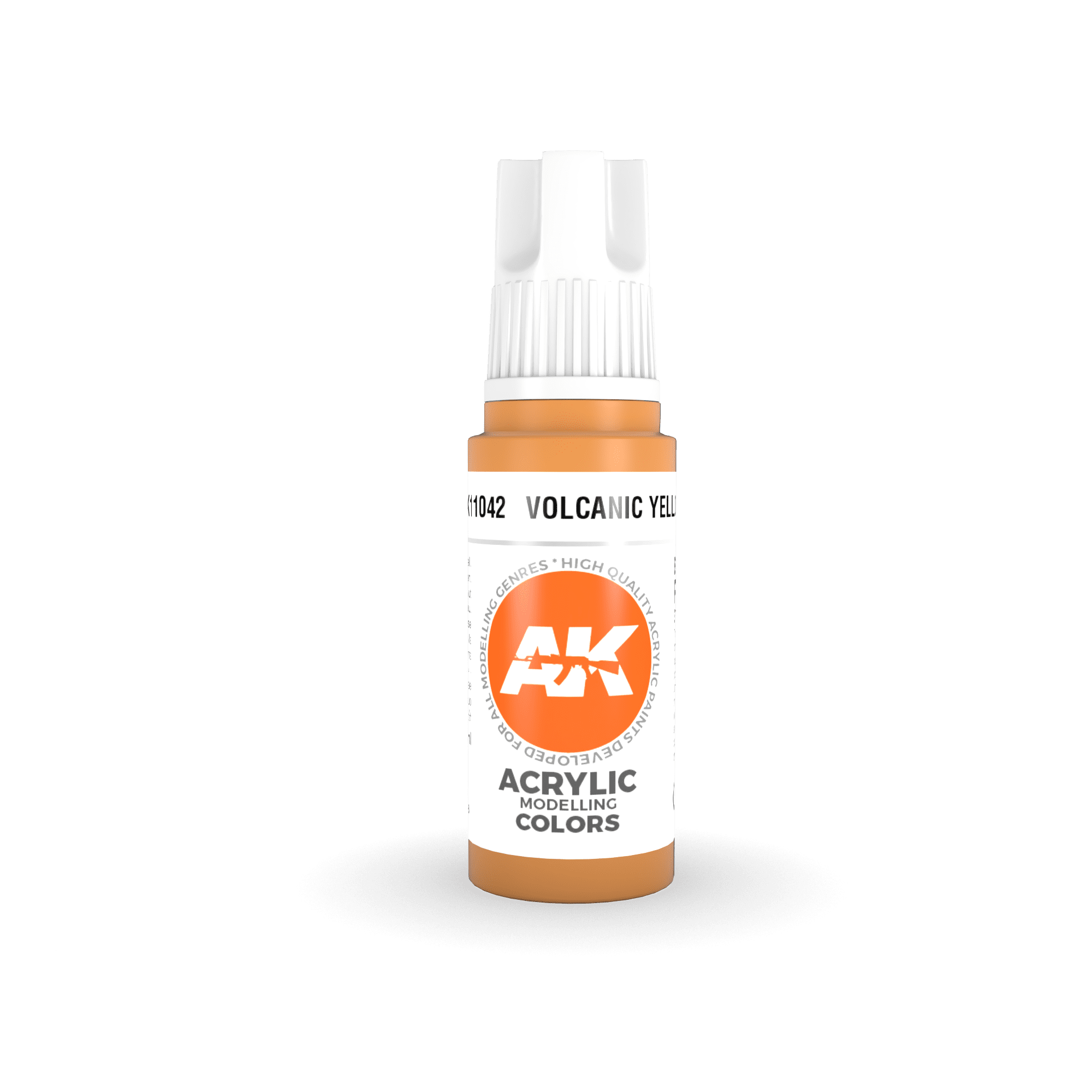 AK Interactive 3rd Gen Volcanic Yellow 17ml - Hobby Heaven