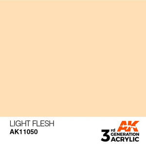 AK Interactive 3rd Gen Light Flesh 17ml - Hobby Heaven